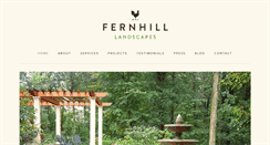 Desktop Screenshot of fernhilllandscapes.com